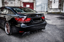 Lexus LS MK4 Facelift 2012-2017 Bakre Splitter (Med Splitters) V.1 Maxton Design